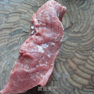 煎牛肉片的做法步骤：1