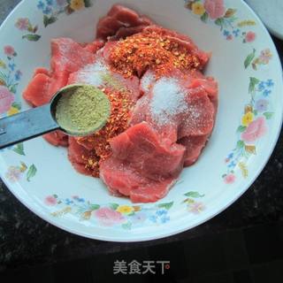 煎牛肉片的做法步骤：6