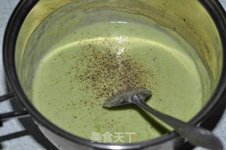 碧波芙蓉虾的做法步骤:9