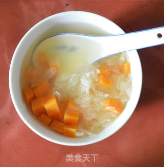 红薯银耳糖水的做法步骤:5