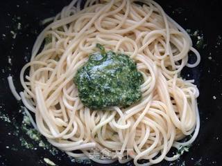 青酱意面的做法步骤:8