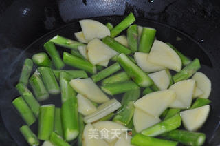碧波芙蓉虾的做法步骤:6