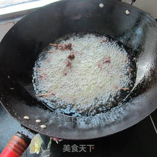 孜然芽签牛肉的做法步骤：12