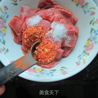 煎牛肉片的做法步骤：5