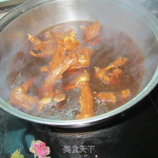 卤鸭架的做法步骤：9