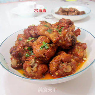 香蒸香辣鸡小腿-----烤箱食谱的做法步骤:11