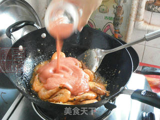 茄汁虾的做法步骤:10
