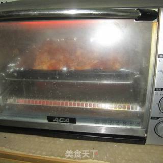 香蒸香辣鸡小腿-----烤箱食谱的做法步骤:5