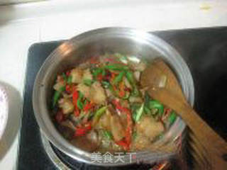 秦椒小炒肉的做法步骤:7