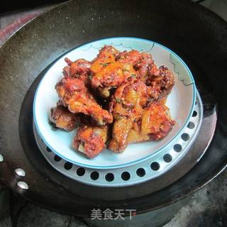 香蒸香辣鸡小腿-----烤箱食谱的做法步骤:9