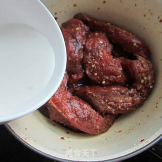 酱烤腊牛肉----烤箱食谱的做法步骤:9