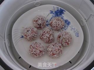 珍珠肉圆子的做法步骤:5