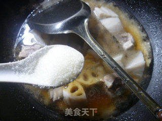 排骨烧莲藕的做法步骤:9
