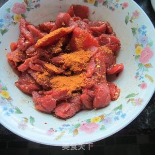 煎牛肉片的做法步骤：8