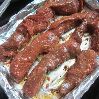 酱烤腊牛肉----烤箱食谱的做法步骤:12