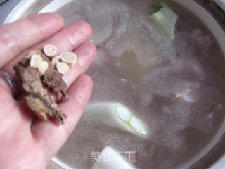 冬日暖汤---双萝羊肉的做法步骤:6