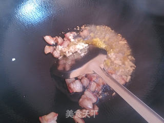 芹笋炒肉的做法步骤:6