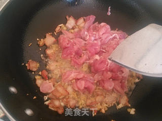 芹笋炒肉的做法步骤:7