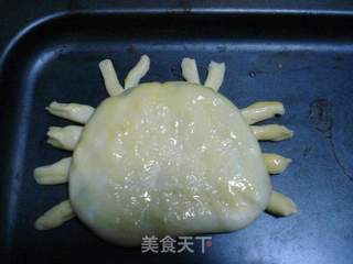枣泥螃蟹面包的做法步骤:11