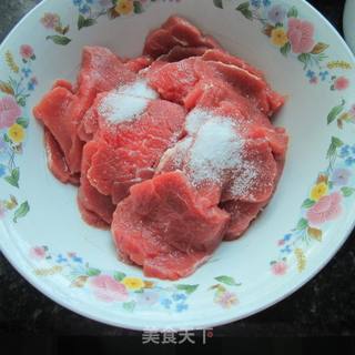 嫩炸牛肉片的做法步骤：4