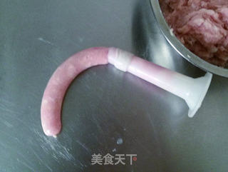 专属宝宝的Q弹健康小烤肠——Q弹小烤肠的做法步骤:8