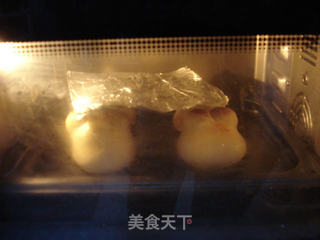 青蛙火腿堡的做法步骤:9