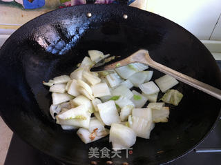 白菜炖豆腐的做法步骤:4