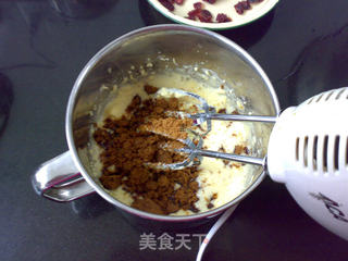 蔓越蔓高粱奶茶蛋糕的做法步骤：6