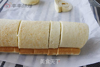 海贼王乔巴戚风蛋糕卷的做法步骤:9