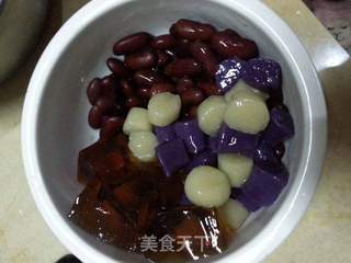 薯圆烧仙草的做法步骤:13