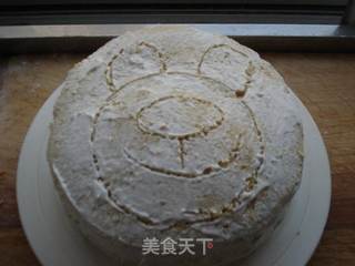 小熊蛋糕萌萌哒的做法步骤:9