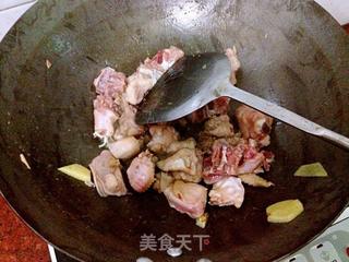 马蹄焖鸡块的做法步骤:4