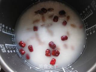 红枣葡萄干米饭的做法步骤:4