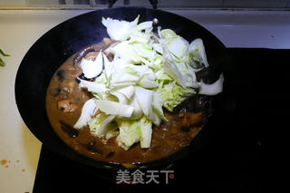 白菜香菇烧鸡块的做法步骤:12