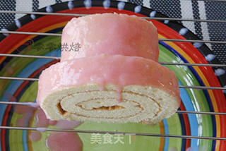 海贼王乔巴戚风蛋糕卷的做法步骤:12