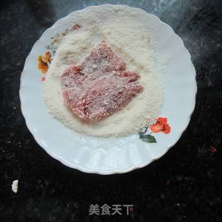 嫩炸牛肉片的做法步骤：10