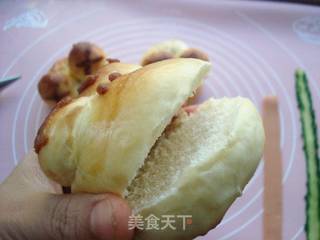 青蛙火腿堡的做法步骤:11