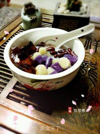 薯圆烧仙草的做法步骤:15