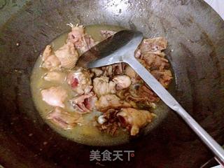 马蹄焖鸡块的做法步骤:5
