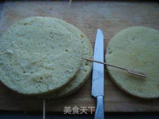 小熊蛋糕萌萌哒的做法步骤:2