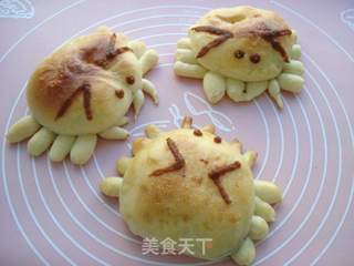 枣泥螃蟹面包的做法步骤:15