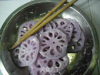 胭脂柠檬沙拉藕的做法步骤:9