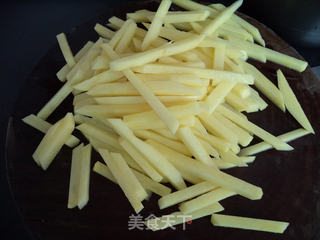 炸薯条的做法步骤:2