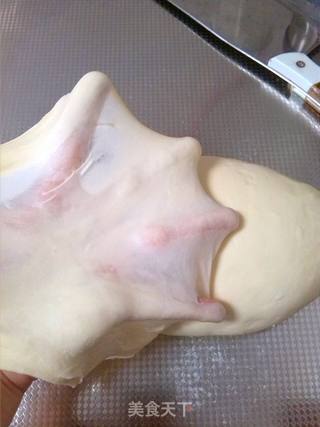 蜂蜜糯米小面包的做法步骤:4