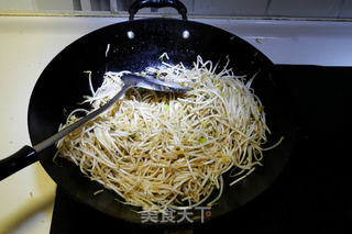 素炒绿豆芽的做法步骤:6