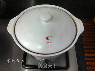 黑糯米酒煲鸡汤的做法步骤:8