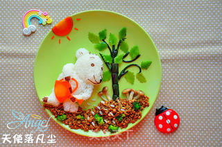 安安植树餐盘的做法步骤:18
