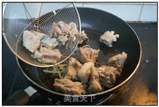 茶香蜜糖排骨的做法步骤:7