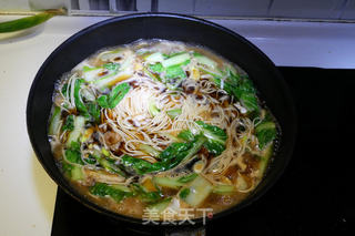 羊肉汆面的做法步骤:8