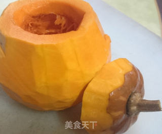 金瓜芋泥的做法步骤:2